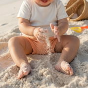 Short Bebê e Infantil Menina – Algodão Strech Liso | Salmão Bebê