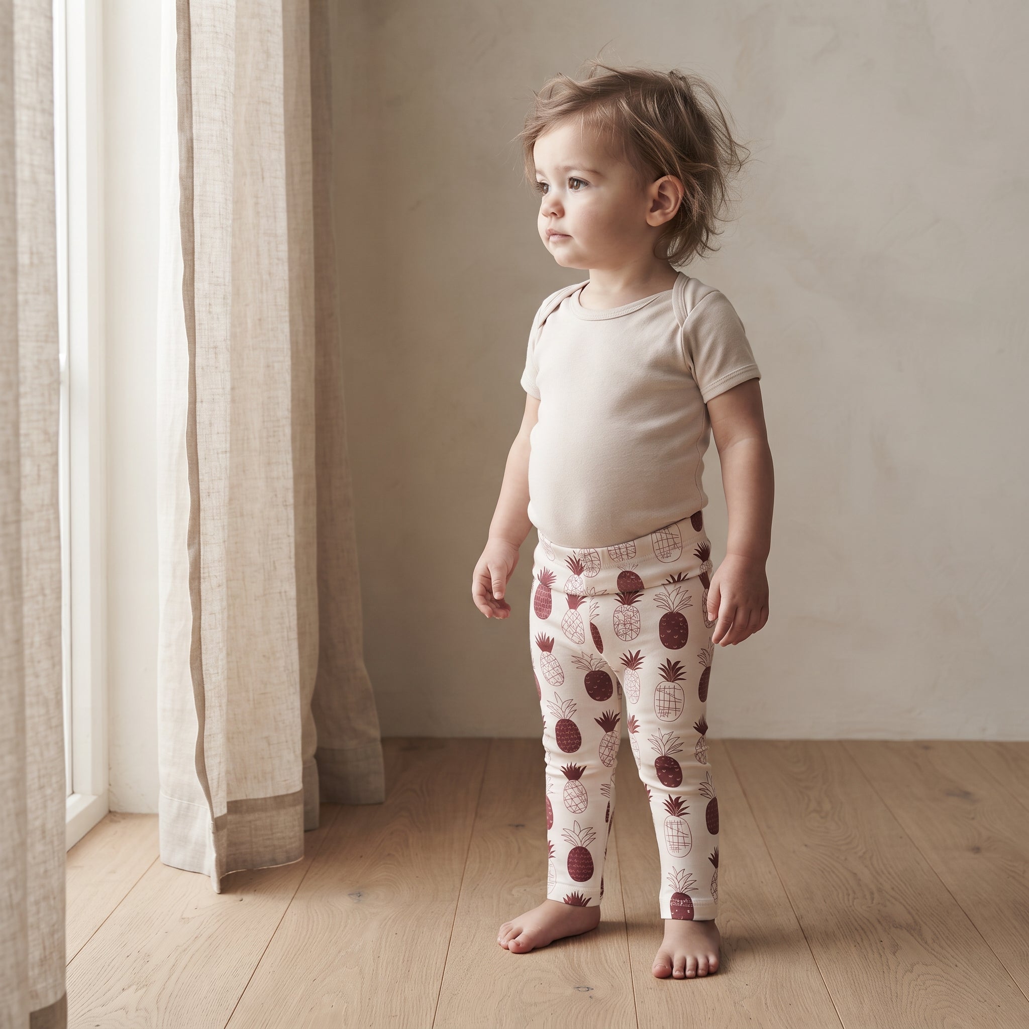 Legging - Algodão Premium | Abacaxi Boho