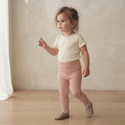 Legging - Algodão Canelado | Rosa Chá