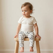 Legging - Malha Algodão | Gatinhos Minimalistas