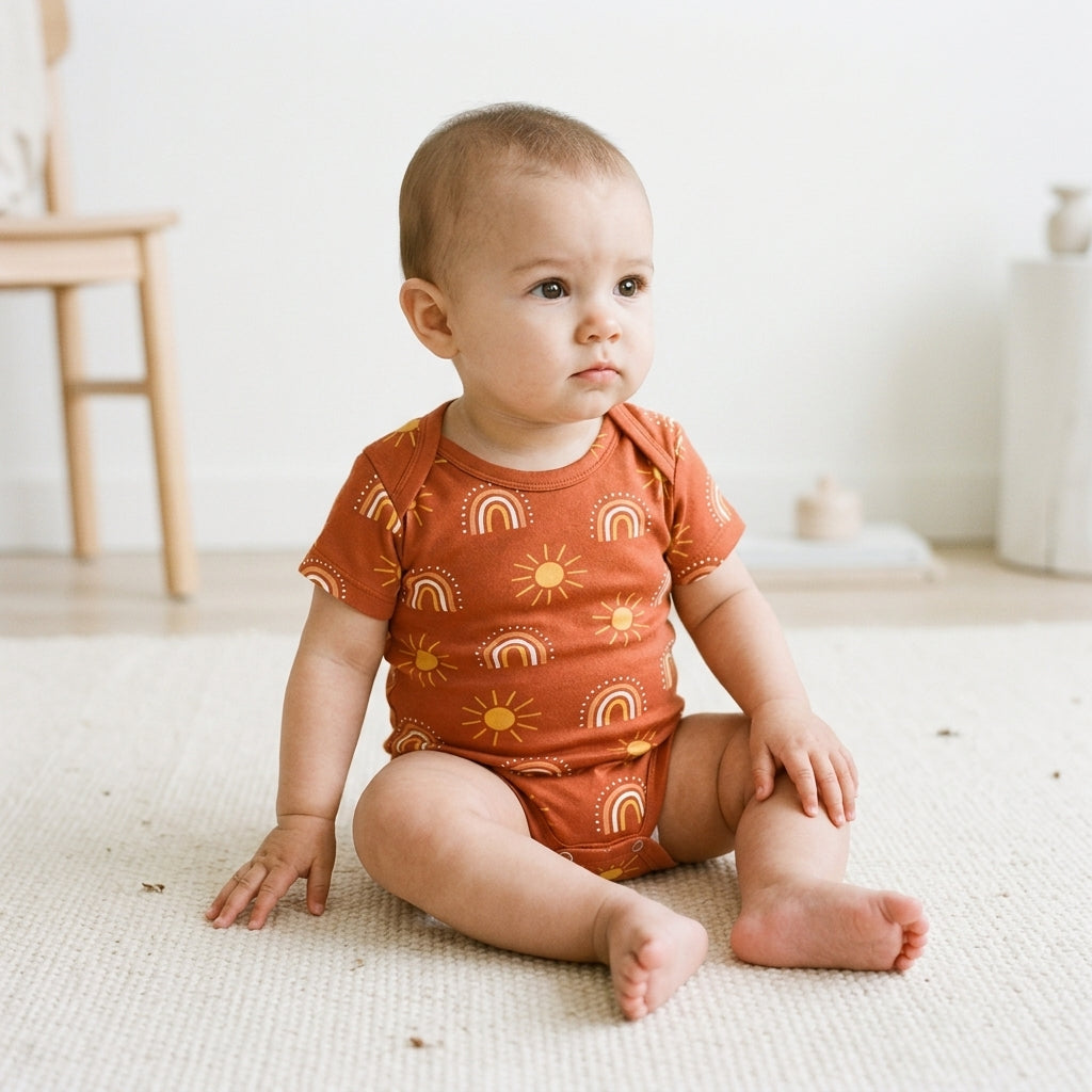 Body Manga Curta - Cotton Adapt | Sunshine