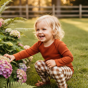 Body Bebê e Infantil Unissex – Algodão Canelado Premium Liso | Telha