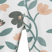 Legging Bebê/Infantil Menina – Cotton Premium Estampa Exclusiva  | Floral Vintage Tons de Azul