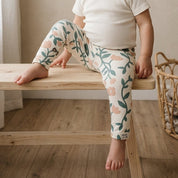 Legging - Cotton Adapt | Floral Vintage Tons de Azul