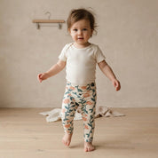 Legging - Cotton Adapt | Floral Vintage Tons de Azul