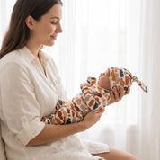 Saída Maternidade Recém-Nascido 4 Peças - Cotton Adapt | Nuvens de Outono