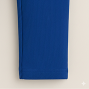 Legging Bebê e Infantil Menina – Algodão Stretch Premium Liso | Azul Royal