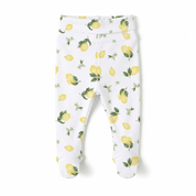 Calça Recém-Nascido à 3 meses com Pezinho – Cotton Adapt | Lemons