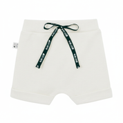 Bermuda Bebê/Infantil Menino – Malha Algodão Liso | Off White