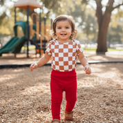Body Bebê/Infantil Manga Curta Unissex - Algodão Premium Estampa Exclusiva | Plaid