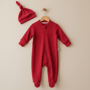 Kit Saída Maternidade – Recém-Nascido a 3 Meses | 2 Peças - Tomate