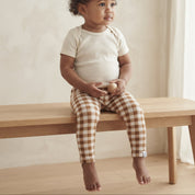 Legging - Cotton Adapt | Vichy Marrom Clássico