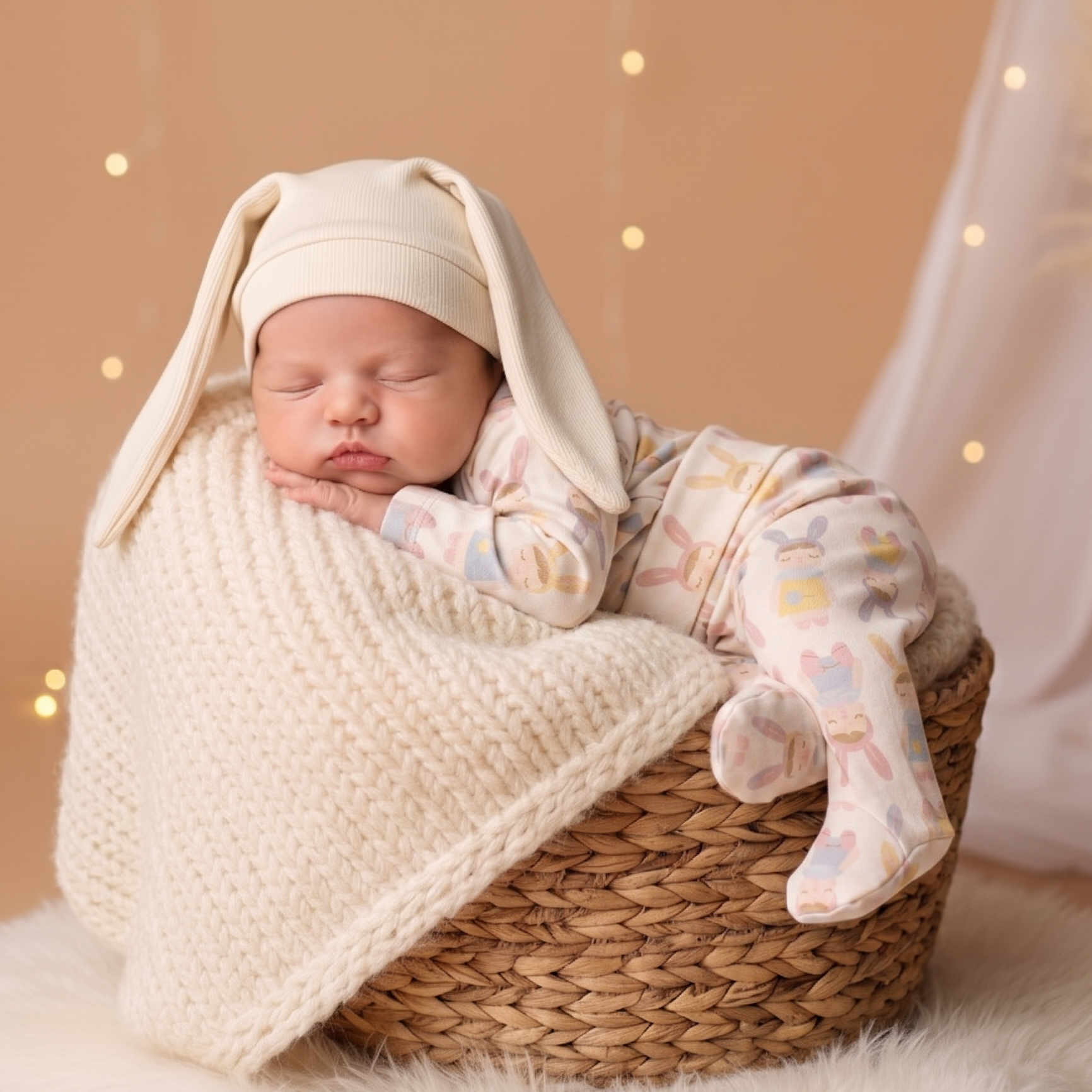 Kit: Body Kimono + Calça de Pezinho - Recém-Nascido à 3 Meses - Malha Algodão | Angela Doll