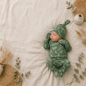 Saída Maternidade Recém-Nascido 4 Peças - Cotton Adapt | Oliveiras da Sorte