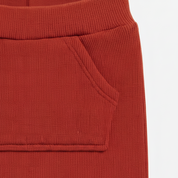 Calça Bebê e Infantil Bolsão Canguru Unissex – Canelado Premium Liso | Telha