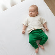 Calça Bolsão Canguru- Algodão Stretch | Verde Bandeira