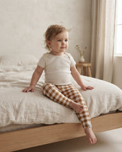 Legging - Cotton Adapt | Vichy Marrom Clássico