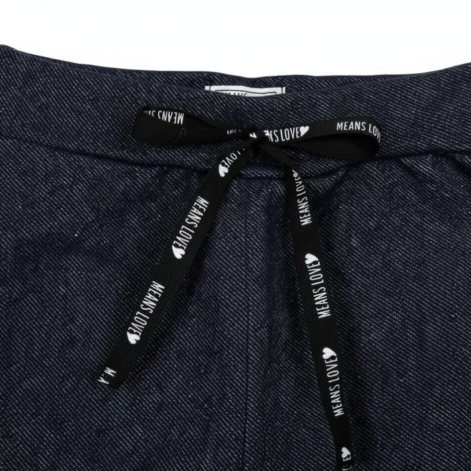 Bermuda Bebê/Infantil Menino - Jeans Stretch Liso | Marinho