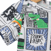 Body Bebê e Infantil Unissex – Manga Curta - Malha Body Algodão Estampado | Cartoon