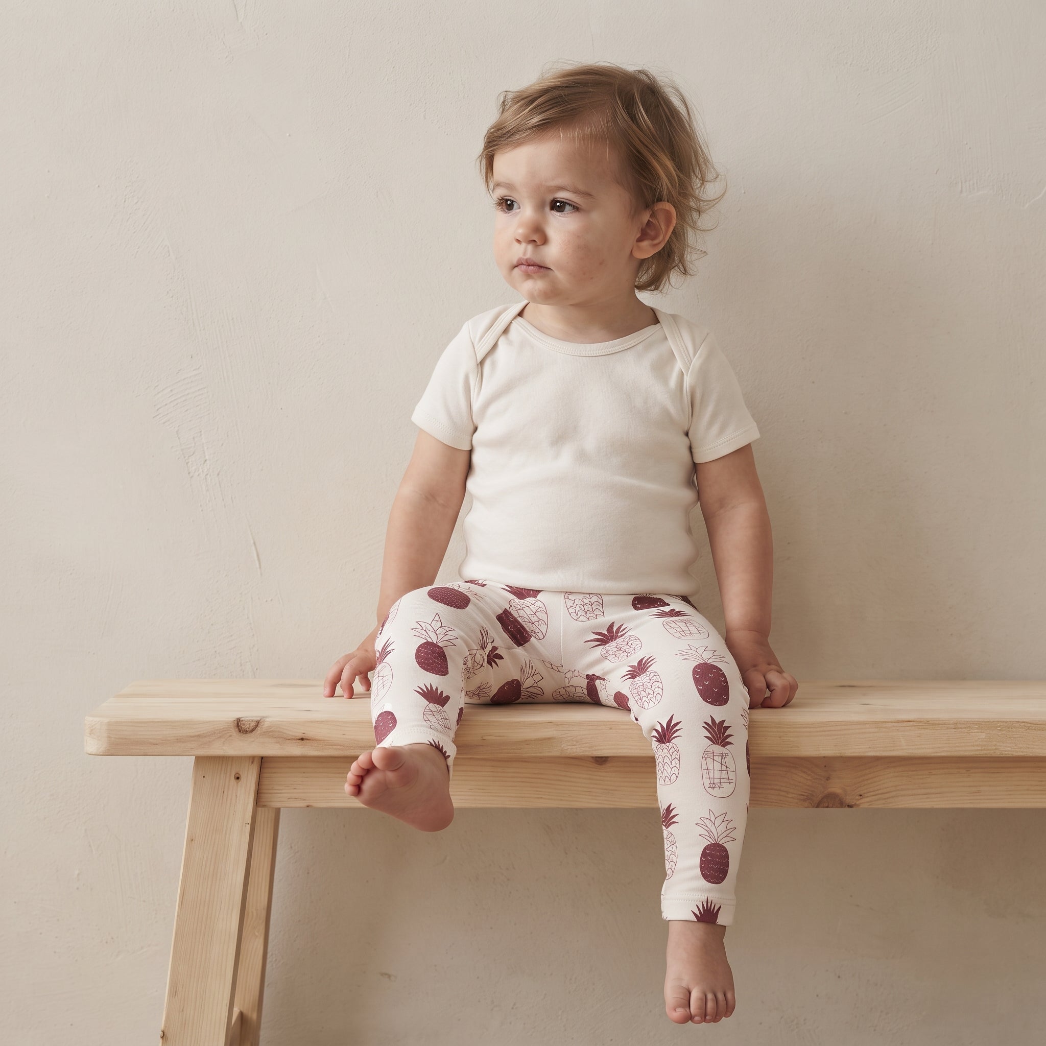 Legging - Algodão Premium | Abacaxi Boho