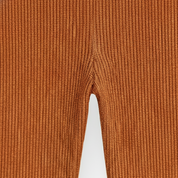 Legging Bebê e Infantil Menina – Canelado Algodão Premium Liso | Ferrugem