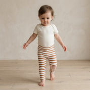 Legging - Algodão Premium | Listras Amarelas