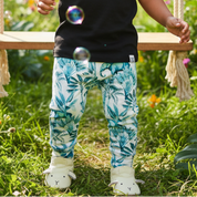 Calça Bebê/ Infantil Unissex - Algodão Premium com Estampa Exclusiva | Selva