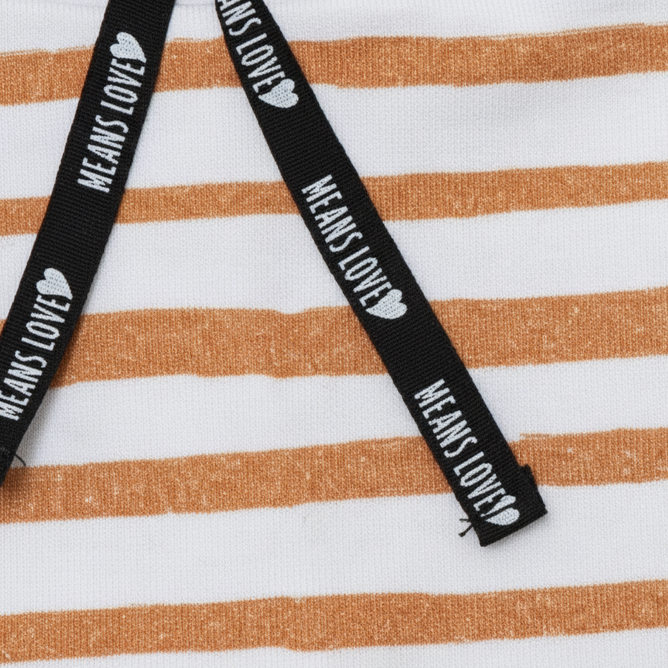 Bermuda Bebê/Infantil Menino - Algodão Premium Estampa Exclusiva | Listras Amarelas