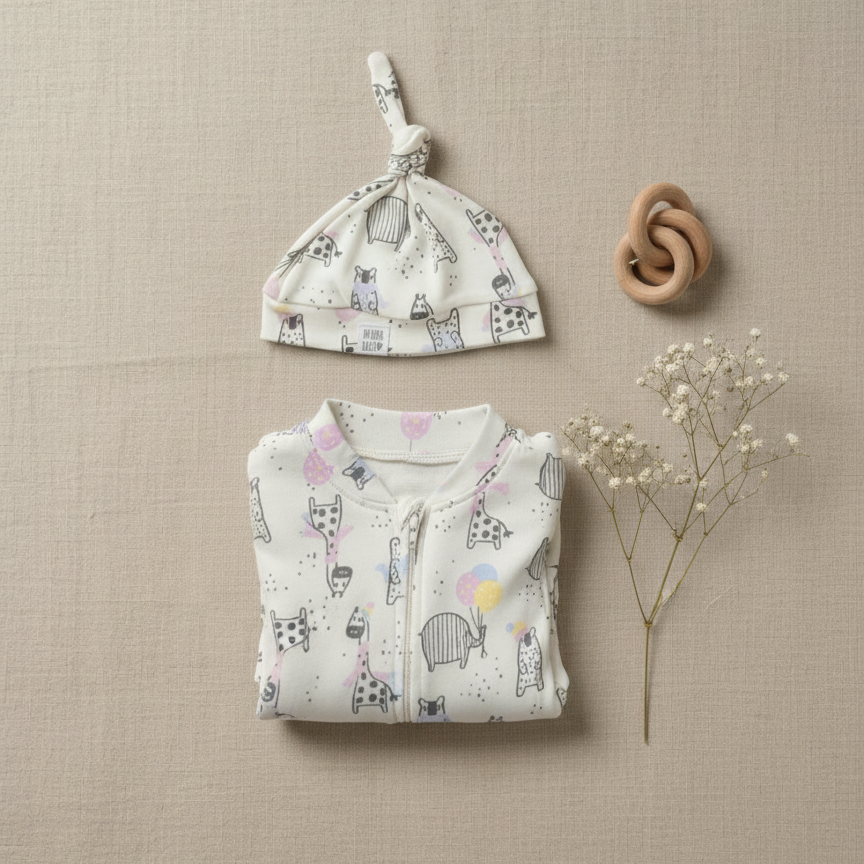 Kit Saída Maternidade – Recém-Nascido a 3 Meses | 2 Peças - Winter