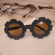 Óculos Infantil Vintage Florzinha - Preto