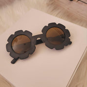 Óculos Infantil Vintage Florzinha - Preto