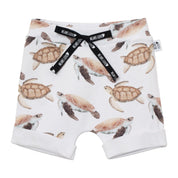 Bermuda Bebê/Infantil Menino – Algodão Premium Estampa Exclusiva | Tartarugas