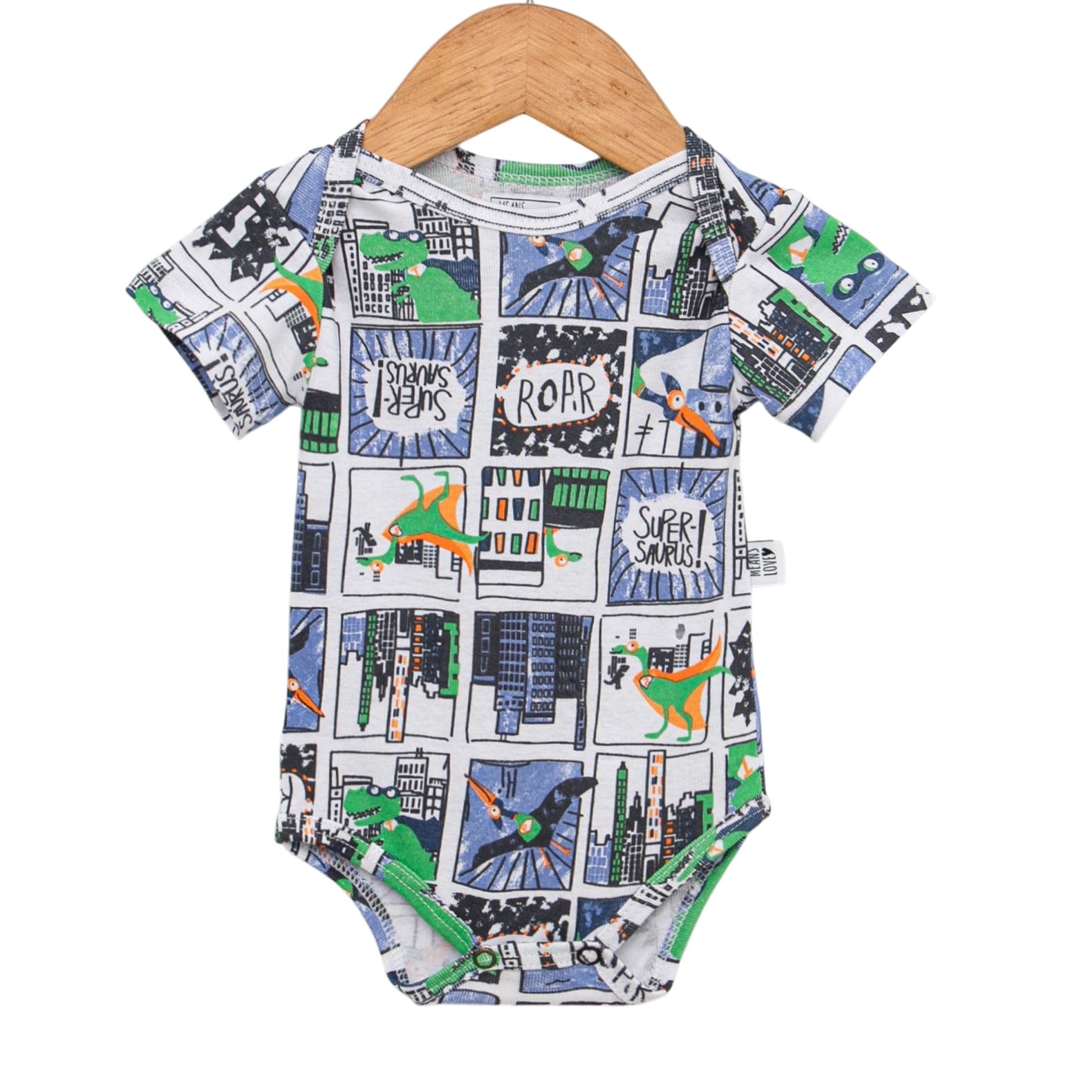 Body Bebê e Infantil Unissex – Manga Curta - Malha Body Algodão Estampado | Cartoon