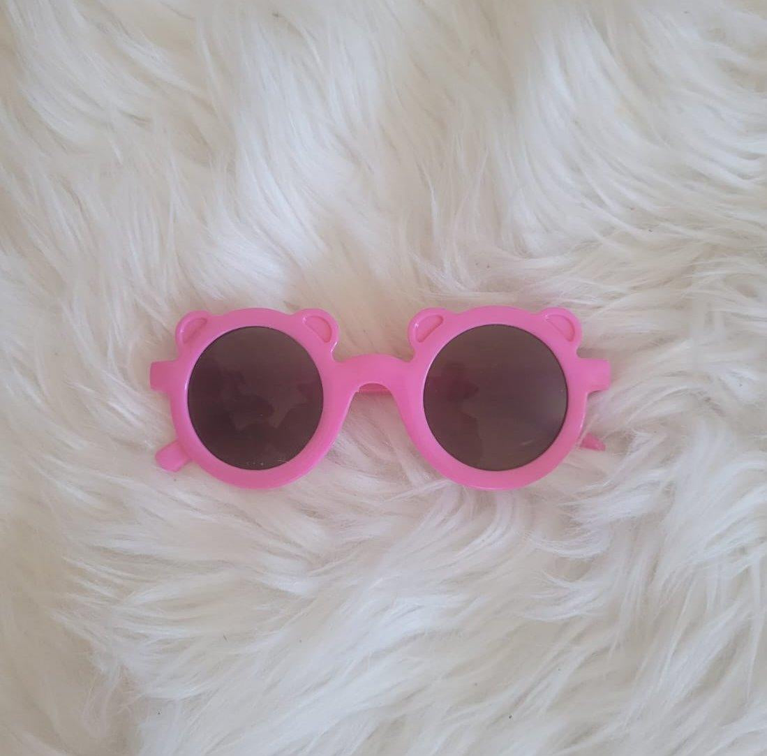 Óculos Infantil Ursinho - Rosa Pink