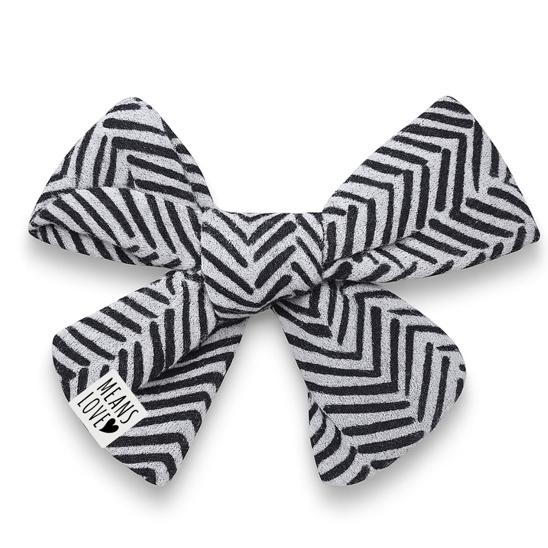 Presilha de Cabelo Infantil - Algodão Premium Estampa Exclusiva | Geométrica Minimalista