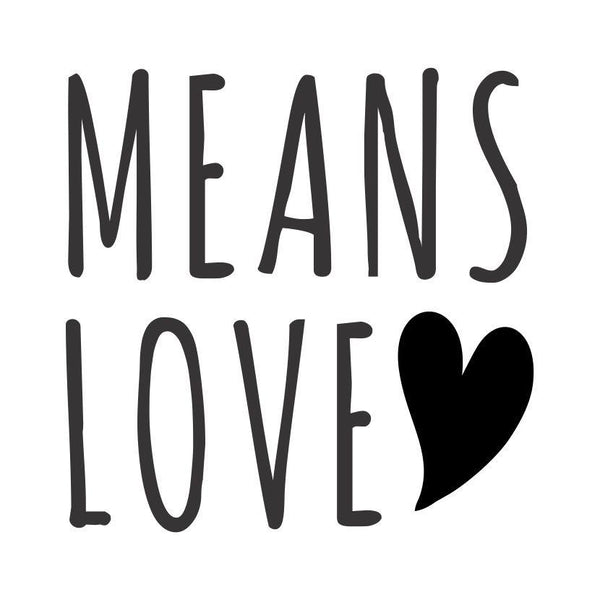Means love