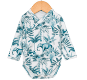 Body Bebê Kimono Unissex [Algodão - Estampado] - Selva