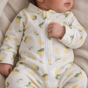 Macacão Recém-Nascido a 3 Meses Means Love Baby Lemons close