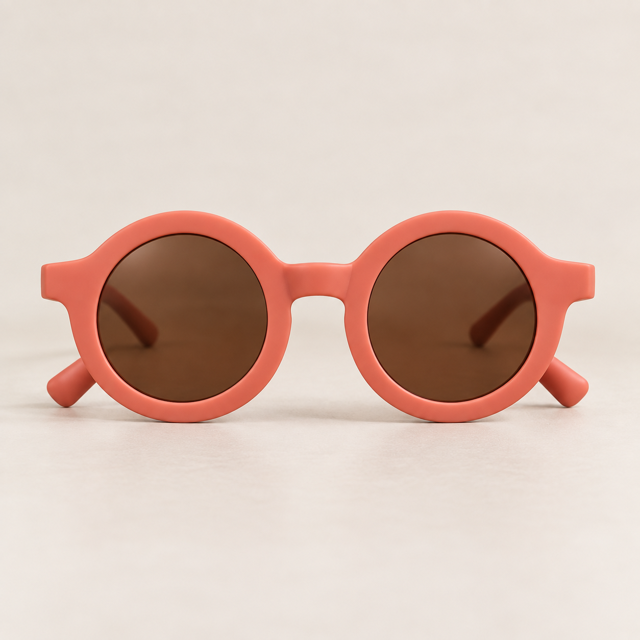 Óculos de Sol Infantil Redondo | Coral Sunset
