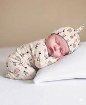 Kit: Body Kimono + Calça de Pezinho - Recém-Nascido à 3 Meses - Malha Algodão | Winter