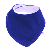 Bandana Babador Bebê Unissex – Algodão Stretch Liso Premium | Azul Royal