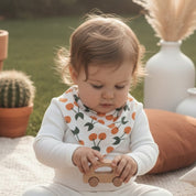 bandana babador bebe estampa exclusiva e forro atoalhado  means  love baby