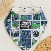 bandana_bebe_babador_babeiro_cartoon_means_love_baby catalogo