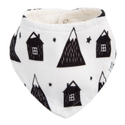 Bandana Babador Bebê Unissex – Algodão Premium Estampa Exclusiva | Vila Nórdica
