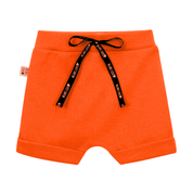 Bermuda Bebê/Infantil Menino – Algodão Liso | Cor Laranja