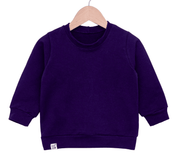 Blusão infantil peluciado azul marinho em microsoft, ideal para crianças de 9 meses a 4 anos – modelo quentinho com toque macio, perfeito para dias frios.