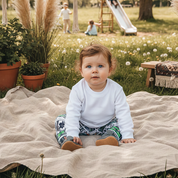 blusao molecotton branco puro infantil e bebe means love baby