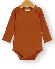 Body Bebê e Infantil Unissex – Tecido Canelado Premium Liso | Cor Doce de Leite
