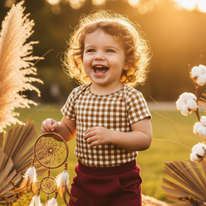 body_bebe_infantil_manga_curta_premium_cotton_xadrez_marrom_classico1.png