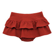 Short Saia Camadas – Algodão Canelado | Telha